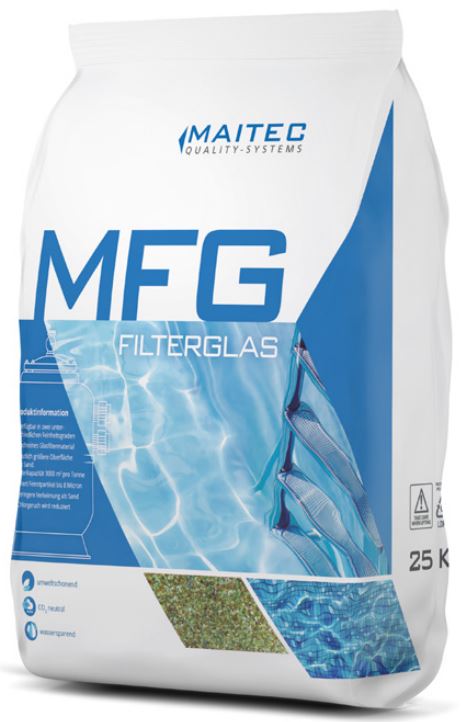 MFG Filterglas 0.8 - 2.5 mm Körnung