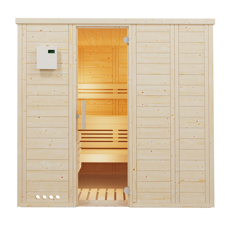 Massivholzsauna Urban