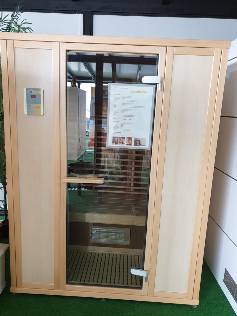 AUSSTELLUNGSMODELL: Infrarotsauna CERAMICA duo