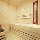 Sauna VITALIS 184 Complete Set